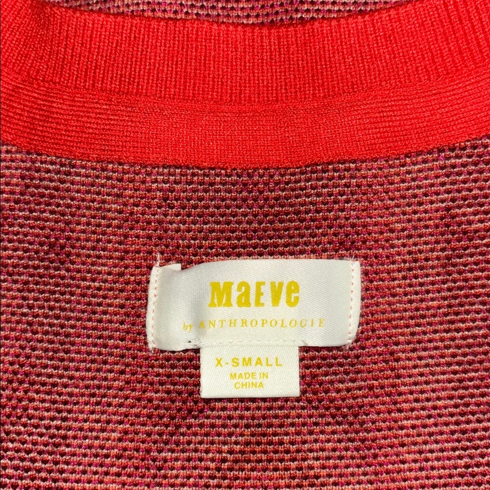 NWOT Anthropologie Maeve Vera Sweater Vest Size XS - Picture 7 of 9
